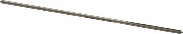 Made in USA - 0.0555" High Speed Steel 4 Flute Chucking Reamer - Straight Flute, 0.051" Straight Shank, 1/2" Flute Length, 2-1/2" OAL - Exact Tooling