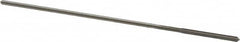 Made in USA - 0.0575" High Speed Steel 4 Flute Chucking Reamer - Straight Flute, 0.051" Straight Shank, 1/2" Flute Length, 2-1/2" OAL - Exact Tooling