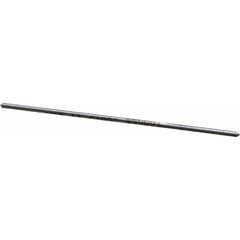 Made in USA - 0.0615" High Speed Steel 4 Flute Chucking Reamer - Exact Tooling