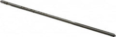 Made in USA - 0.079" High Speed Steel 4 Flute Chucking Reamer - Straight Flute, 0.072" Straight Shank, 3/4" Flute Length, 3" OAL - Exact Tooling