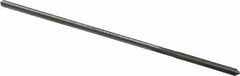 Made in USA - 0.0865" High Speed Steel 4 Flute Chucking Reamer - Straight Flute, 0.081" Straight Shank, 3/4" Flute Length, 3" OAL - Exact Tooling