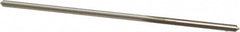 Made in USA - 0.106" High Speed Steel 4 Flute Chucking Reamer - Straight Flute, 0.095" Straight Shank, 7/8" Flute Length, 3-1/2" OAL - Exact Tooling