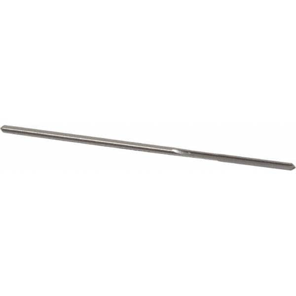 Made in USA - 0.1085" High Speed Steel 4 Flute Chucking Reamer - Exact Tooling