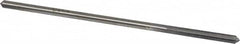 Made in USA - 0.121" High Speed Steel 4 Flute Chucking Reamer - Straight Flute, 0.112" Straight Shank, 7/8" Flute Length, 3-1/2" OAL - Exact Tooling