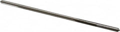 Made in USA - 0.1305" High Speed Steel 4 Flute Chucking Reamer - Exact Tooling