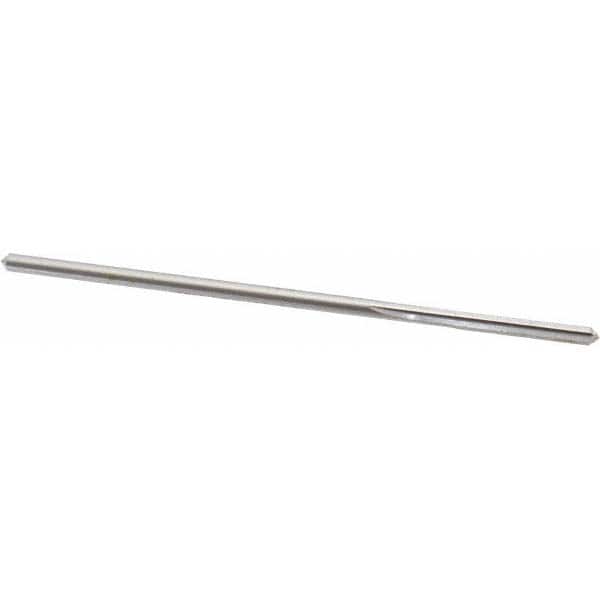 Made in USA - 0.133" High Speed Steel 4 Flute Chucking Reamer - Exact Tooling