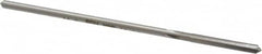 Made in USA - 0.1345" High Speed Steel 4 Flute Chucking Reamer - Straight Flute, 0.119" Straight Shank, 7/8" Flute Length, 3-1/2" OAL - Exact Tooling