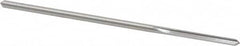 Made in USA - 0.143" High Speed Steel 4 Flute Chucking Reamer - Straight Flute, 0.135" Straight Shank, 1" Flute Length, 4" OAL - Exact Tooling