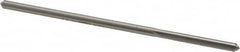 Made in USA - 0.15" High Speed Steel 4 Flute Chucking Reamer - Straight Flute, 0.143" Straight Shank, 1" Flute Length, 4" OAL - Exact Tooling