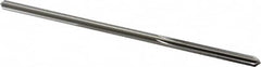 Made in USA - 0.172" High Speed Steel 6 Flute Chucking Reamer - Exact Tooling