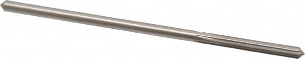 Made in USA - 0.1785" High Speed Steel 6 Flute Chucking Reamer - Exact Tooling