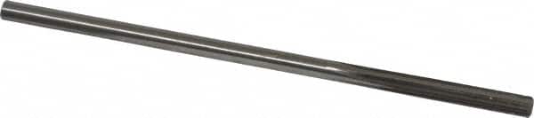 Made in USA - 0.195" High Speed Steel 6 Flute Chucking Reamer - Straight Flute, 0.186" Straight Shank, 1-1/4" Flute Length, 5" OAL - Exact Tooling