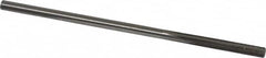 Made in USA - 0.195" High Speed Steel 6 Flute Chucking Reamer - Straight Flute, 0.186" Straight Shank, 1-1/4" Flute Length, 5" OAL - Exact Tooling