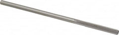 Made in USA - 0.1975" High Speed Steel 6 Flute Chucking Reamer - Straight Flute, 0.1895" Straight Shank, 1-1/4" Flute Length, 5" OAL - Exact Tooling