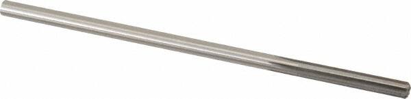 Made in USA - 0.1995" High Speed Steel 6 Flute Chucking Reamer - Straight Flute, 0.1895" Straight Shank, 1-1/4" Flute Length, 5" OAL - Exact Tooling