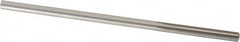 Made in USA - 0.2015" High Speed Steel 6 Flute Chucking Reamer - Straight Flute, 0.1945" Straight Shank, 1-1/4" Flute Length, 5" OAL - Exact Tooling