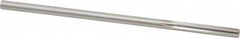 Made in USA - 0.2085" High Speed Steel 6 Flute Chucking Reamer - Straight Flute, 0.2016" Straight Shank, 1-1/4" Flute Length, 5" OAL - Exact Tooling