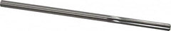 Made in USA - 0.21" High Speed Steel 6 Flute Chucking Reamer - Straight Flute, 0.2016" Straight Shank, 1-1/4" Flute Length, 5" OAL - Exact Tooling