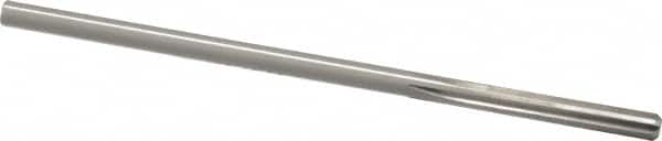 Made in USA - 0.2115" High Speed Steel 6 Flute Chucking Reamer - Straight Flute, 0.2016" Straight Shank, 1-1/4" Flute Length, 5" OAL - Exact Tooling