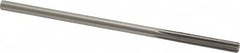 Made in USA - 0.215" High Speed Steel 6 Flute Chucking Reamer - Straight Flute, 0.2075" Straight Shank, 1-1/4" Flute Length, 5" OAL - Exact Tooling