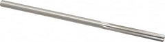 Made in USA - 7/32" High Speed Steel 6 Flute Chucking Reamer - Straight Flute, 0.2075" Straight Shank, 1-1/4" Flute Length, 5" OAL - Exact Tooling