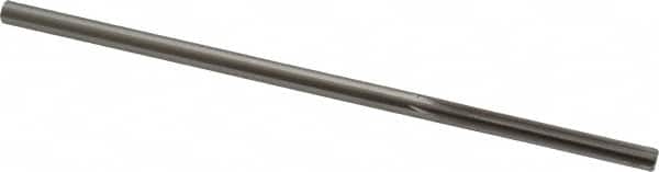 Made in USA - 7/32" High Speed Steel 6 Flute Chucking Reamer - Straight Flute, 0.2075" Straight Shank, 1-1/4" Flute Length, 5" OAL - Exact Tooling