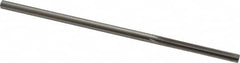 Made in USA - 7/32" High Speed Steel 6 Flute Chucking Reamer - Straight Flute, 0.2075" Straight Shank, 1-1/4" Flute Length, 5" OAL - Exact Tooling