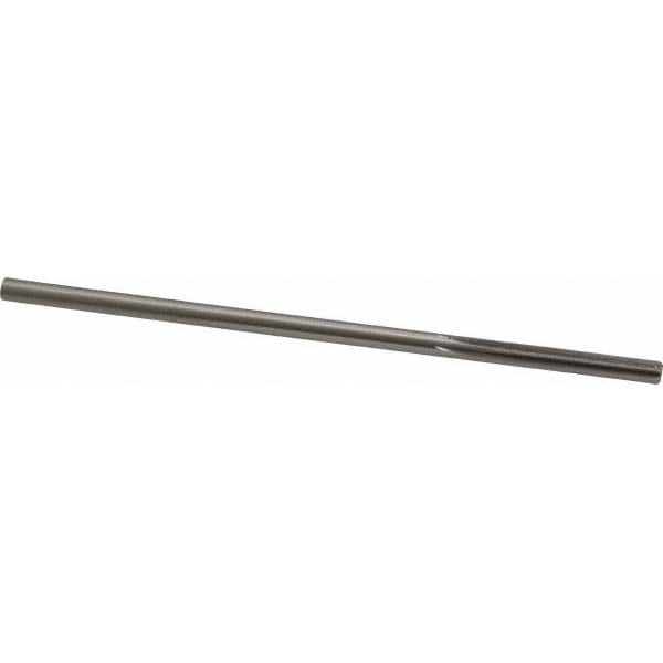 Made in USA - 0.22" High Speed Steel 6 Flute Chucking Reamer - Exact Tooling