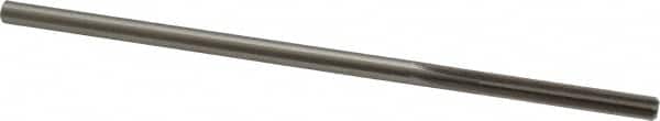 Made in USA - 0.2245" High Speed Steel 6 Flute Chucking Reamer - Straight Flute, 0.2173" Straight Shank, 1-1/2" Flute Length, 6" OAL - Exact Tooling