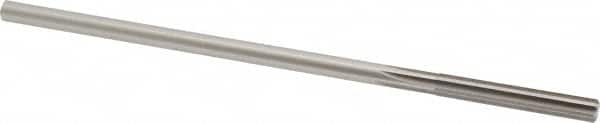 Made in USA - 0.227" High Speed Steel 6 Flute Chucking Reamer - Exact Tooling