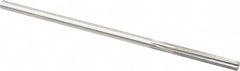 Made in USA - 0.2335" High Speed Steel 6 Flute Chucking Reamer - Straight Flute, 0.2173" Straight Shank, 1-1/2" Flute Length, 6" OAL - Exact Tooling