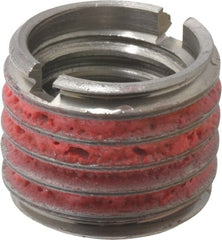 E-Z LOK - 3/4-10 Internal, 1-8 External, UNC, 25/32" Insert Length, Self-Lock Standard Wall Thread Locking Inserts - Stainless Steel, Bright Finish, Grade 303, Use Tool 500-9 - Exact Tooling