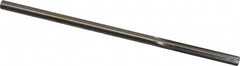 Made in USA - 0.2445" High Speed Steel 6 Flute Chucking Reamer - Straight Flute, 0.2329" Straight Shank, 1-1/2" Flute Length, 6" OAL - Exact Tooling
