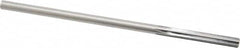Made in USA - 0.247" High Speed Steel 6 Flute Chucking Reamer - Straight Flute, 0.2405" Straight Shank, 1-1/2" Flute Length, 6" OAL - Exact Tooling