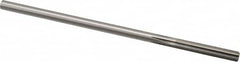 Made in USA - 0.2475" High Speed Steel 6 Flute Chucking Reamer - Straight Flute, 0.2329" Straight Shank, 1-1/2" Flute Length, 6" OAL - Exact Tooling
