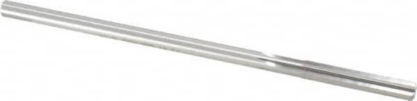 Made in USA - 0.2665" High Speed Steel 6 Flute Chucking Reamer - Straight Flute, 1/4" Straight Shank, 1-1/2" Flute Length, 6" OAL - Exact Tooling