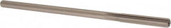 Made in USA - 0.267" High Speed Steel 6 Flute Chucking Reamer - Straight Flute, 1/4" Straight Shank, 1-1/2" Flute Length, 6" OAL - Exact Tooling