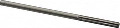 Made in USA - 0.283" High Speed Steel 6 Flute Chucking Reamer - Straight Flute, 1/4" Straight Shank, 1-1/2" Flute Length, 6" OAL - Exact Tooling