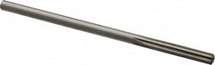 Made in USA - 0.288" High Speed Steel 6 Flute Chucking Reamer - Straight Flute, 1/4" Straight Shank, 1-1/2" Flute Length, 6" OAL - Exact Tooling