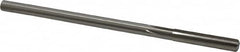 Made in USA - 0.2995" High Speed Steel 6 Flute Chucking Reamer - Straight Flute, 0.2792" Straight Shank, 1-1/2" Flute Length, 6" OAL - Exact Tooling