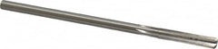 Made in USA - 0.3005" High Speed Steel 6 Flute Chucking Reamer - Straight Flute, 0.2792" Straight Shank, 1-1/2" Flute Length, 6" OAL - Exact Tooling