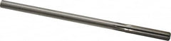 Made in USA - 0.3015" High Speed Steel 6 Flute Chucking Reamer - Straight Flute, 0.2792" Straight Shank, 1-1/2" Flute Length, 6" OAL - Exact Tooling