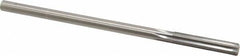 Made in USA - 0.3055" High Speed Steel 6 Flute Chucking Reamer - Straight Flute, 0.2792" Straight Shank, 1-1/2" Flute Length, 6" OAL - Exact Tooling