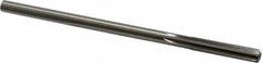 Made in USA - 0.3065" High Speed Steel 6 Flute Chucking Reamer - Straight Flute, 0.2792" Straight Shank, 1-1/2" Flute Length, 6" OAL - Exact Tooling