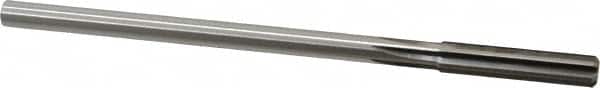 Made in USA - 0.32" High Speed Steel 6 Flute Chucking Reamer - Straight Flute, 0.2792" Straight Shank, 1-1/2" Flute Length, 6" OAL - Exact Tooling