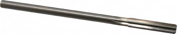 Made in USA - 0.325" High Speed Steel 6 Flute Chucking Reamer - Straight Flute, 0.2792" Straight Shank, 1-1/2" Flute Length, 6" OAL - Exact Tooling