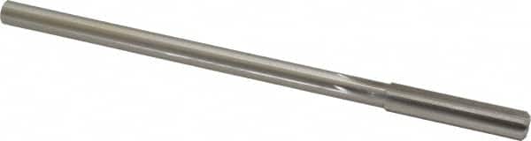 Made in USA - 0.331" High Speed Steel 6 Flute Chucking Reamer - Straight Flute, 0.2792" Straight Shank, 1-1/2" Flute Length, 6" OAL - Exact Tooling