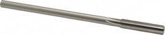 Made in USA - 0.334" High Speed Steel 6 Flute Chucking Reamer - Exact Tooling