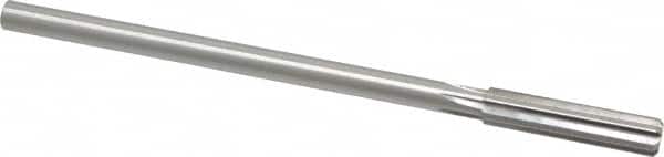 Made in USA - 0.343" High Speed Steel 6 Flute Chucking Reamer - Exact Tooling
