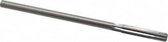 Made in USA - 0.347" High Speed Steel 6 Flute Chucking Reamer - Exact Tooling